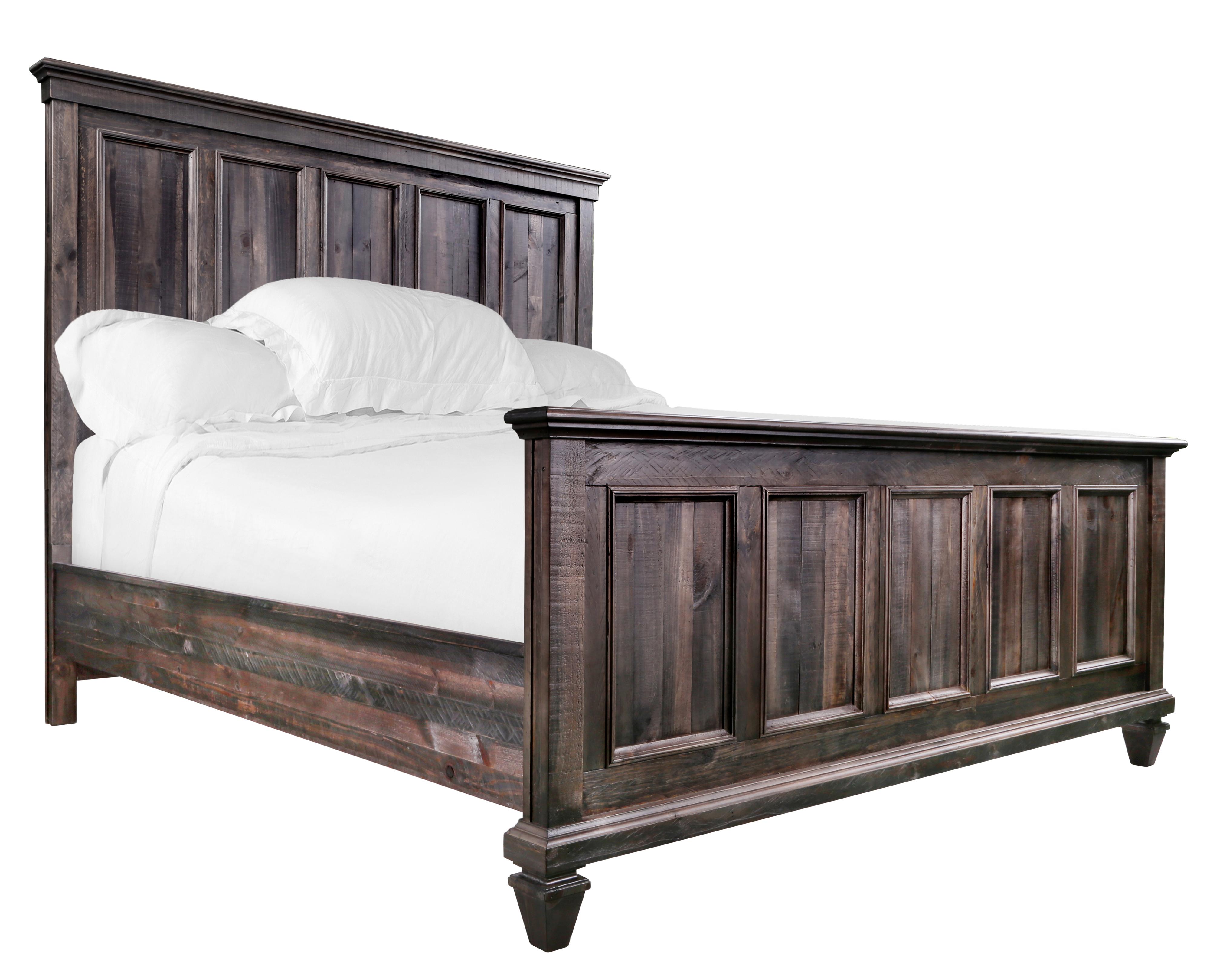 Magnussen Home Calistoga California King Panel Bed with Headboard and Footboard Conlin's